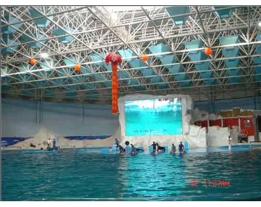 宿州游泳馆螺栓球网架